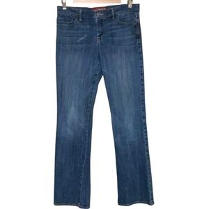 Lucky Brand Blue Denim Stretch Bootcut Jeans w/detail on back pockets Size 8/29